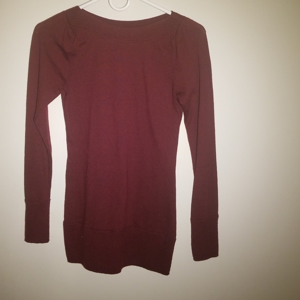 Burgundy Sweater